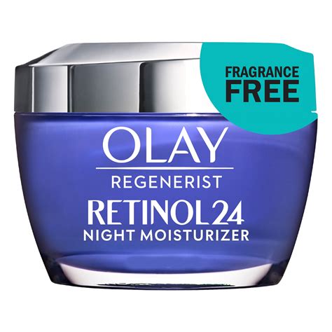 Olay Regenerist Retinol 24 Night Facial Moisturizer, 1.7 Fl Oz ...