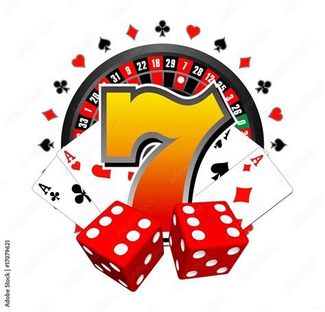 Casino 7 Illu Stock Illustration | Adobe Stock