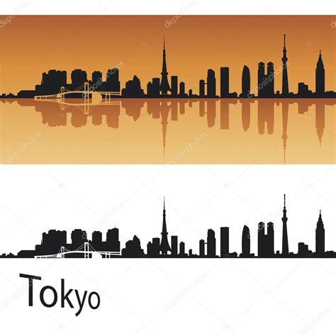 Tokyo skyline — Stock Vector © paulrommer #9753716