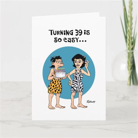 Funny 39th Birthday Card | Zazzle.ca