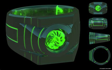 Green Lantern Ring Design Specs by JeremyMallin on DeviantArt