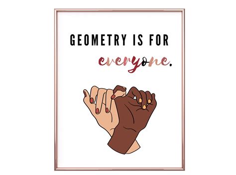 Geometry Classroom Poster Math Classroom Decor High School Teacher ...