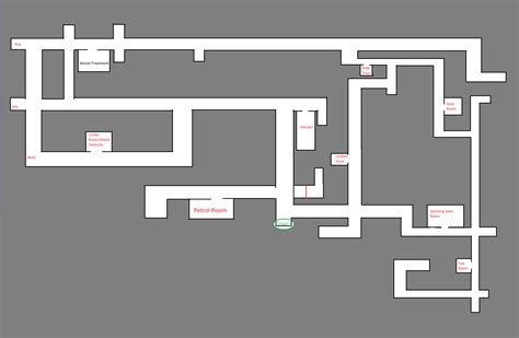 Inside the Backrooms Map for Sewerage level