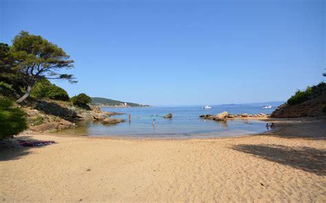 Les Grottes (Île du Levant) Beach / Hyères Islands / Cote d'Azur ...