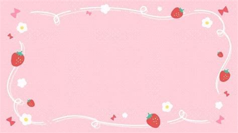 Strawb wallpaper pc Pink Wallpaper Desktop, Cute Laptop Wallpaper, Cute ...