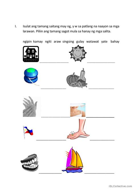 Create Your Own Printable Filipino Vocabulary Worksheets – NBKomputer