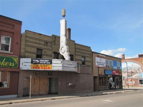 The former Pembroke Centre Theatre for sale in Pembroke, Ontario, Canada. No idea what shape it ...