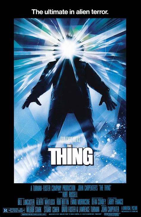 The Thing John Carpenter's Cult Horror Movie Poster 2 - Etsy