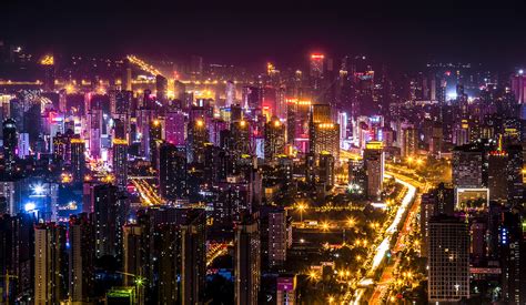 A Colorful City Night View Picture And HD Photos | Free Download On Lovepik