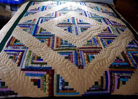 Log Cabin Barn Raising Quilt