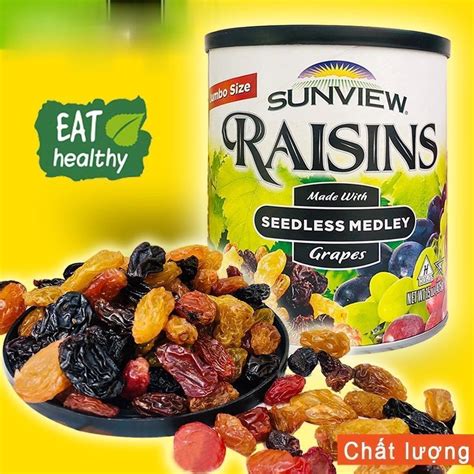 Sunview Raisins Seedless Medley Grapes 425g | Shopee Philippines