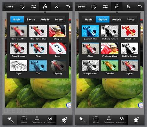 Photo App Review: Adobe Photoshop Touch for iPhone | Life In LoFi ...