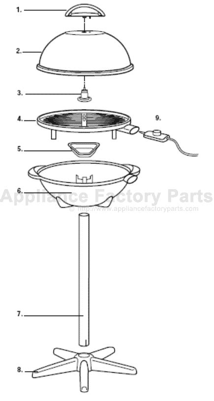 George Foreman GGR50 Parts | Grills