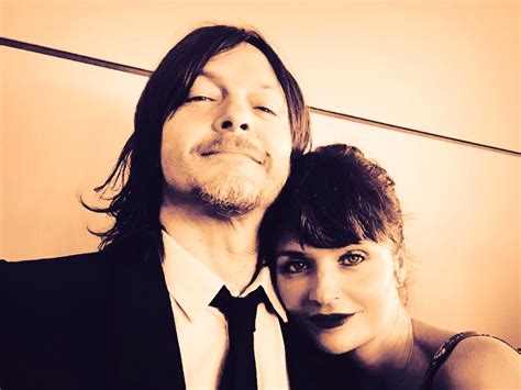 Norman Reedus and Helena Christensen reunite at son's high school ...