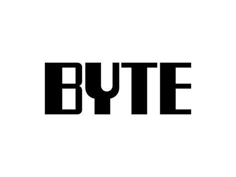 Byte Logo PNG Transparent Logo - Freepngdesign.com