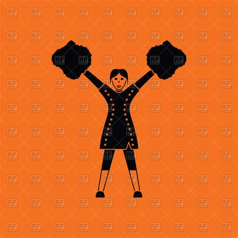 Cheerleader Vector at Vectorified.com | Collection of Cheerleader ...