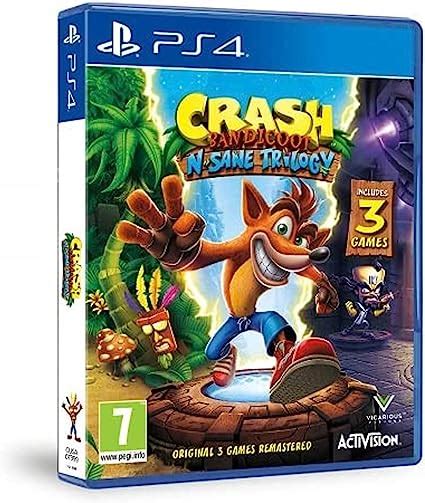 Crash Bandicoot N.Sane Trilogy (PS4) - Crash Bandicoot N. Sane Trilogy Edition : Amazon.com.mx ...