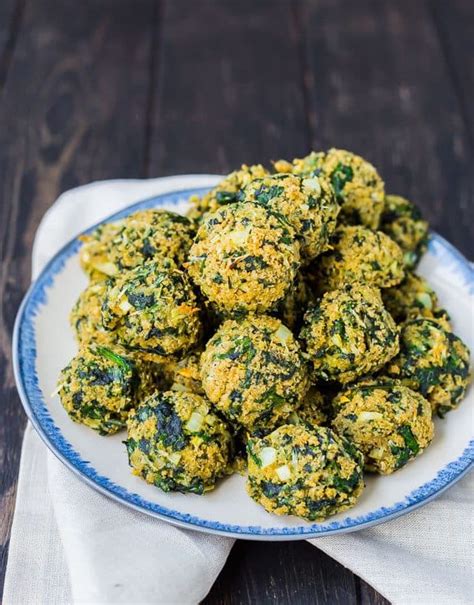 Spinach Balls Appetizer Recipe - WHOLE WHEAT! - Rachel Cooks®