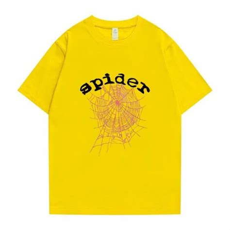 Sp5der Young Thug T-Shirt - Yellow | SP5DER