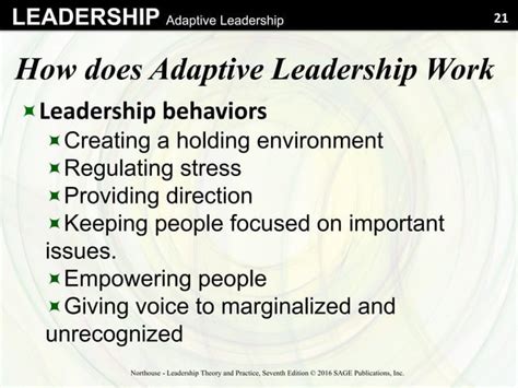 Adaptive leadership