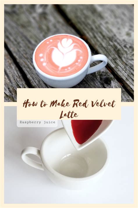 How To Make Red Velvet Latte [Recipe]