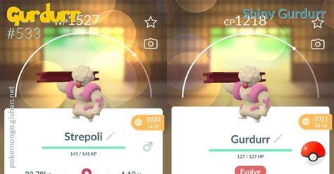 Shiny Gurdurr - Pokemon Go