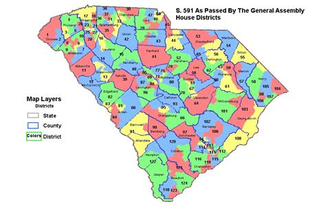 Mr. Jobe's AP American Govt. Class: SC State District Map