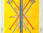 8 of Wands Thoth Tarot Card Meanings - Aleister Crowley | TarotX