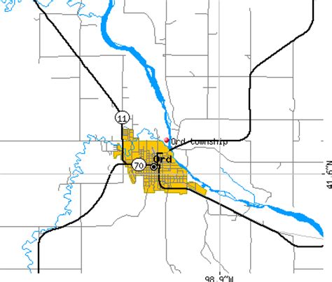 Ord township, Valley County, Nebraska (NE) Detailed Profile