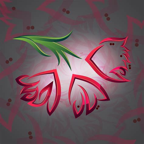 Flower Style arabic names on Behance