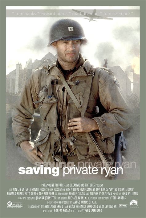 Saving Private Ryan Movie Poster