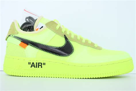 AuthentKicks | The Ten: Nike Air Force 1 x Off-White™ (Volt)