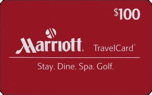 Gift Card: Marriott (Marriott, United States of America) (Hotel) Col:US ...