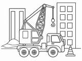 Construction Vehicles Coloring Book Pages Worksheets  Preschool sketch template