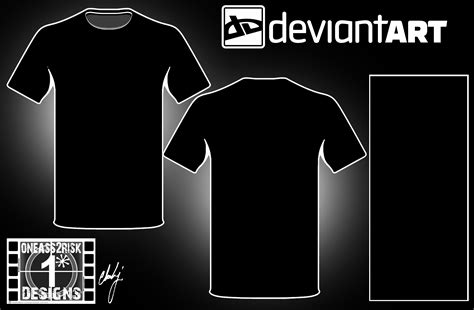 DA Blank Shirt Template I by rclarkjnr on DeviantArt