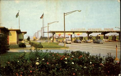 Entrance And Toll Booths At The Delaware Memorial Bridge Scenic, DE