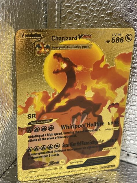 Mavin | Charizard Vmax HP586 Gold Foil Pokemon Card