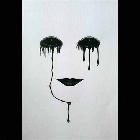 Sad Person Drawing at PaintingValley.com | Explore collection of Sad ...