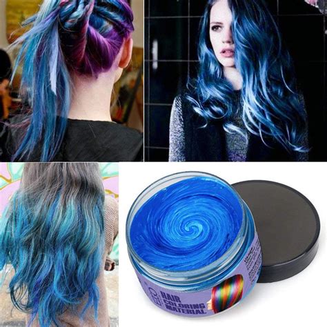 blue hair dye temporary - Binge Column Image Archive