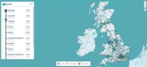 Live Train Map for Great Britain — Signalbox