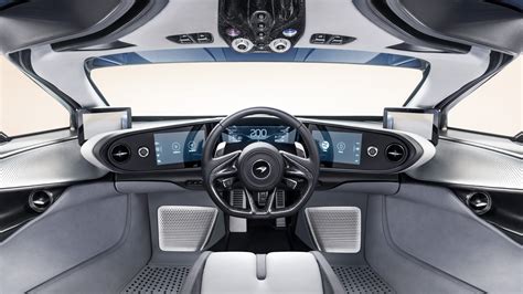 2019 McLaren Speedtail Interior 4K 8K Wallpaper | HD Car Wallpapers | ID #11482