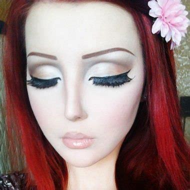 Human doll | Makeup, Living dolls, Anime makeup