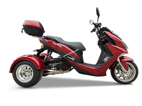 Trifecta PST150-2 Trike 150cc Scooter 3 Wheel Gas Moped > 150cc Trike Scooter > Extreme Motor ...