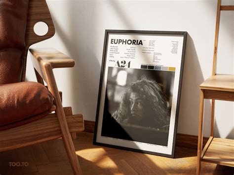 Euphoria Poster A24 Tv Series Tribute Zendaya Bedroom Wall - Etsy