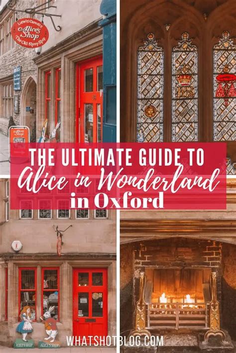 The Ultimate Guide to Alice in Wonderland in Oxford