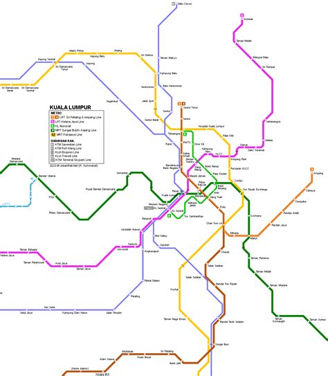 UrbanRail.Net > Asia > Malaysia > Kuala Lumpur Metro