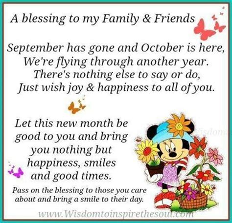 October Blessings quotes quote months october hello october october ...