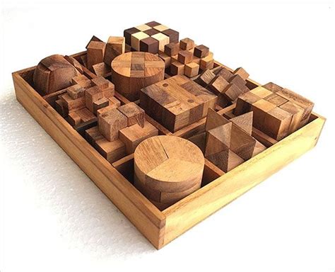 25 Unique & Creative Gifts / Gadgets Made With Real Wood | Wooden puzzles, Puzzle set, Wooden games