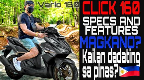 HONDA CLICK 160 - SPECS AND FEATURES | VARIO 160 - YouTube