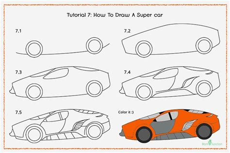 Race Car Drawing Step By Step | DRAW IT OUT